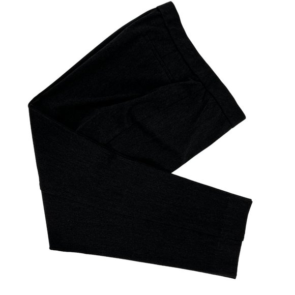 Investments Pants - Investments Charcoal Gray 5th Ave Side Zip Slim Fit Pants Size 10 Short
